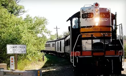 $15 for Admission for Two to the Golden State Limited Train Ride at Pacific Southwest Railway Museum (Up to $30 Value) - Primary Image