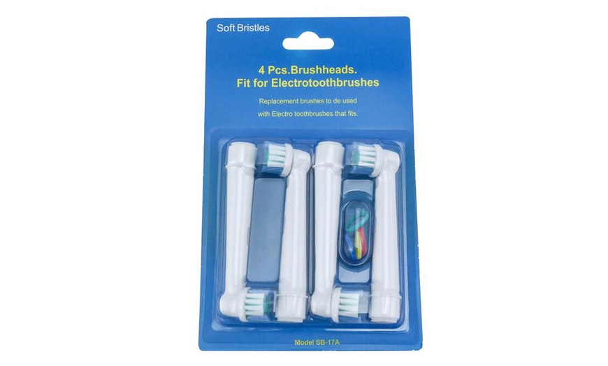 Image 4: Toothbrush Heads Compatible with Oral B