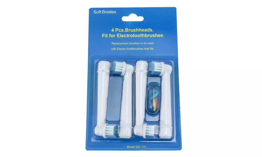 Toothbrush Heads Compatible with Oral B: 4Pcs or 8Pcs; Free Shipping (Up to 73% Off) - Second Medium