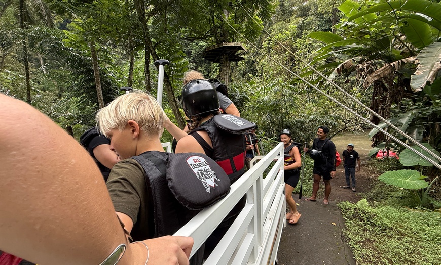 Image 13: Bali: Whitewater Rafting with Gourmet Buffet Lunch for up to 4
