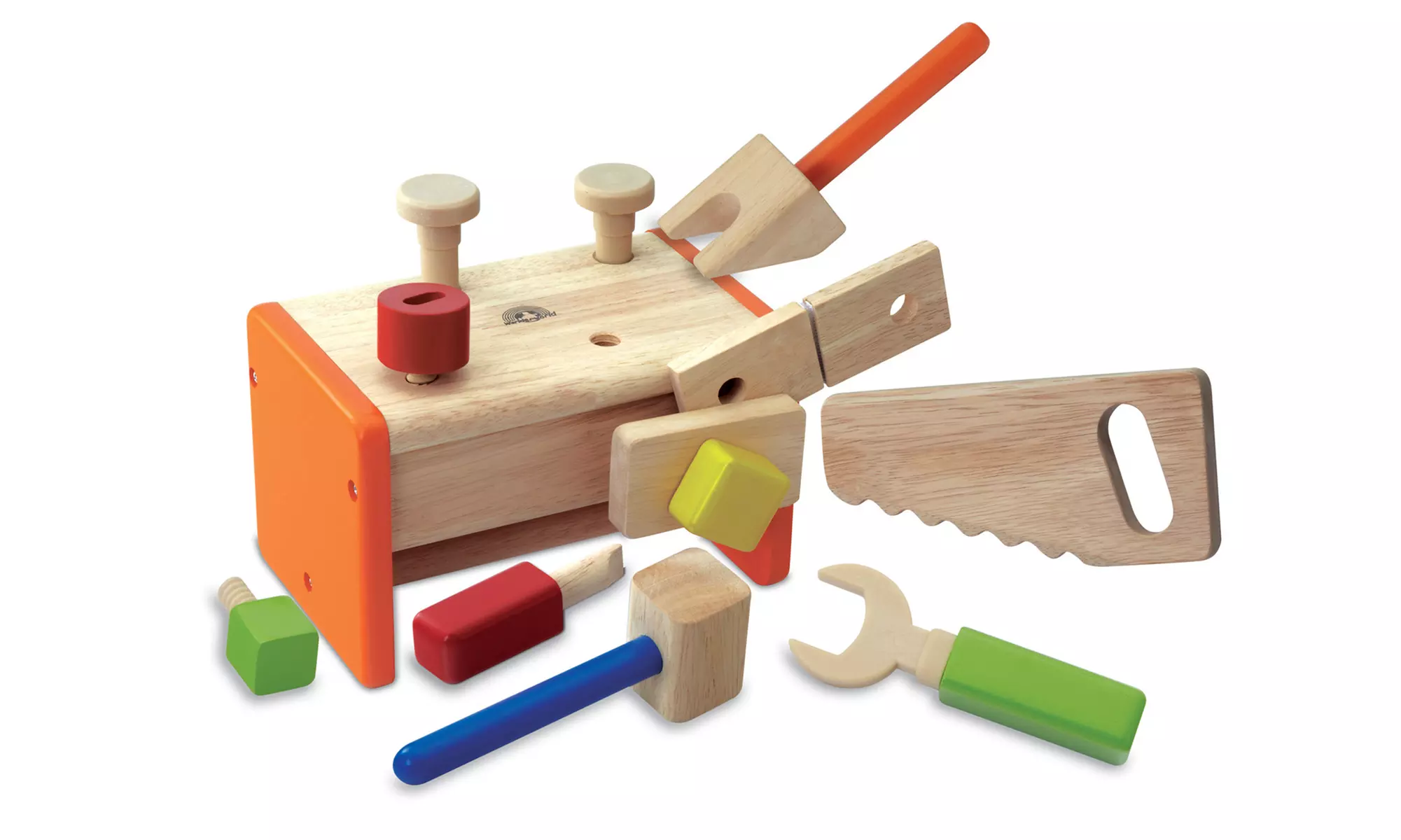 Children's Wooden Toy Tool Set - Primary Image