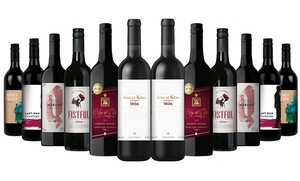 12-Bottle Winter Collection Red Mixed Wines