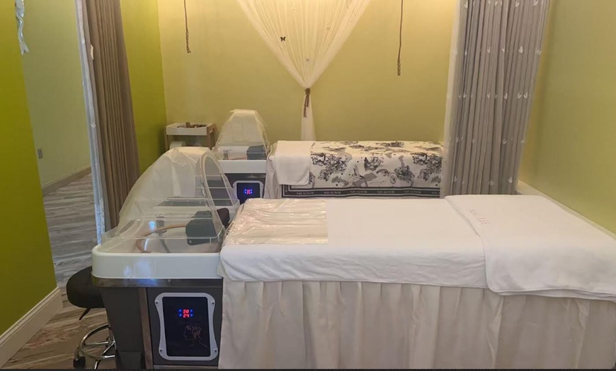 Image 1: Signature Water Circulation Hair Scalp Therapy + Choice of Add-ons 