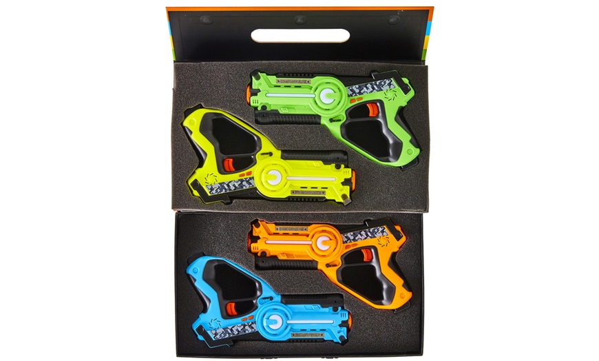 Image 4: Set of Four Laser Tag Blasters