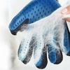 Image 1: Pet Hair Remover Glove Brush Dog Cat Grooming Massage Soft Bath Deshedding Comb