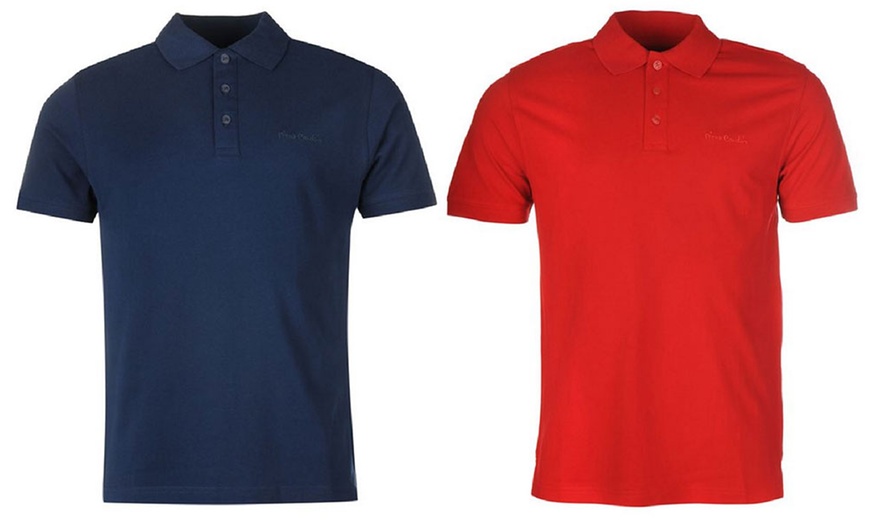 Image 3: 2 Pierre Cardin Plain Polo Shirts