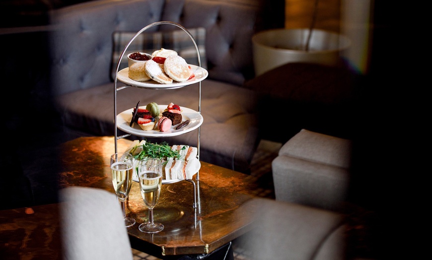 Image 4: Festive Afternoon Tea for Two or Four, Bubbly on the Side