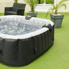 Image 1: Spa gonflable carré 4 ou 6 personnes de la marque Ospazia
