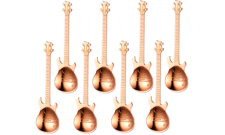 Image 8: Guitar-Shaped Spoons