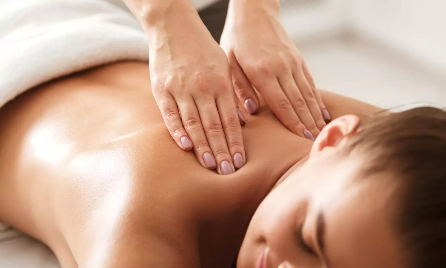 Relax with 30 or 60-Min Full Body, Back Massage or Mini Hydra Facial