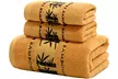 Lot de 3 serviettes en bambou, coloris au choix - Second Medium