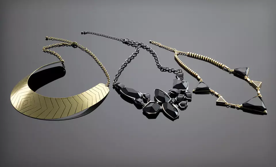 $15 for a Bijou Drive Statement Necklace ($56 List Price) Six Options Available. Free Shipping and Free Returns. - Primary Image