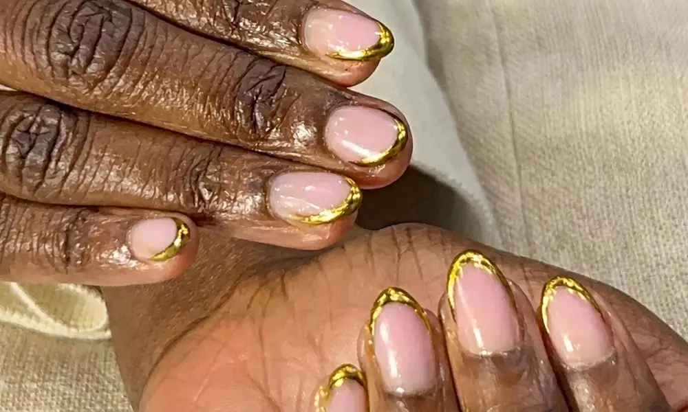 Nail Makeover: Gel Polish Manicure or Full Acrylic Set w/ Design/More