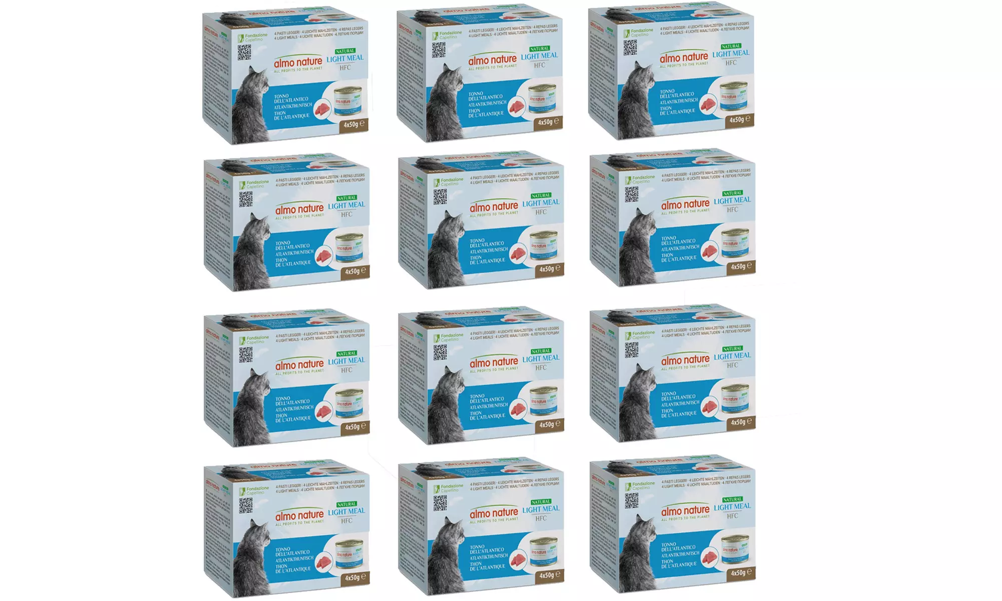 Fino a 96 scatolette di cibo umido per gatti Almo Nature HFC