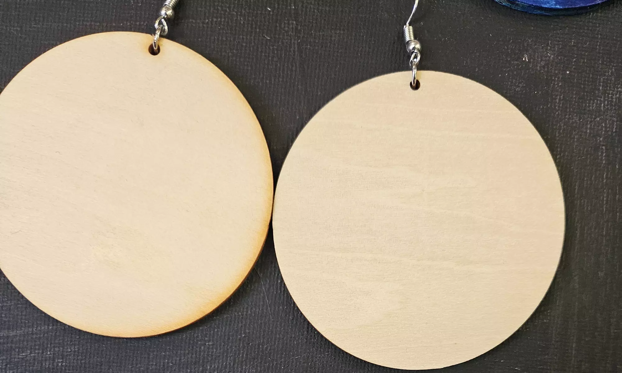 Paint Your Own Circle or Rectangle Earrings - 1,2, or 4 Persons