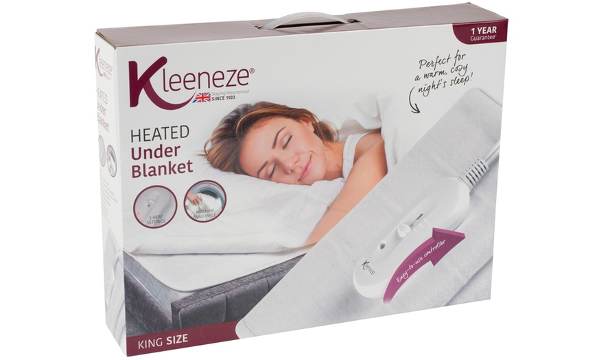 Image 19: Kleeneze Electric Heated Blanket