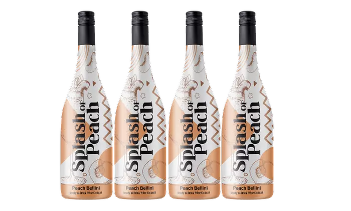 4-Pack of Wine-Based Ready-to-Drink Cocktails from Splash Wines