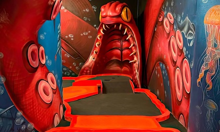 Para 1 adulto: circuito de minigolf de 9 o 12 hoyos - SeaGolf