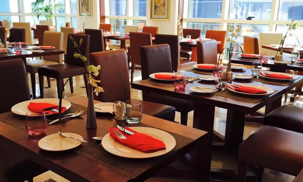 5* Breakfast Buffet with Drinks: Child (AED 36), Adult (AED 72)