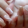 Image 3: Full Acrylic Nail Extensions with Polish & Art Upgrades