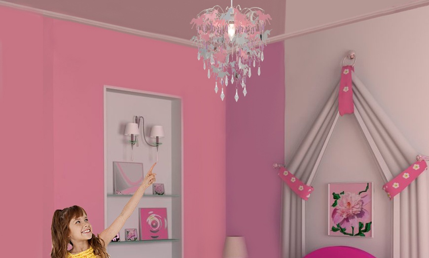 Image 4: Unicorn Chandelier