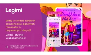 Karta podarunkowa Legimi: e-booki, audiobooki, synchrobooki bez limitu Karta podarunkowa Legimi: e-booki, audiobooki, synchrobooki bez limitu