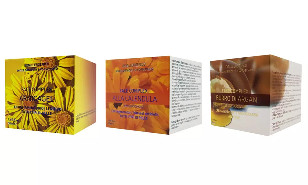 2 o 3 creme viso Face Complex