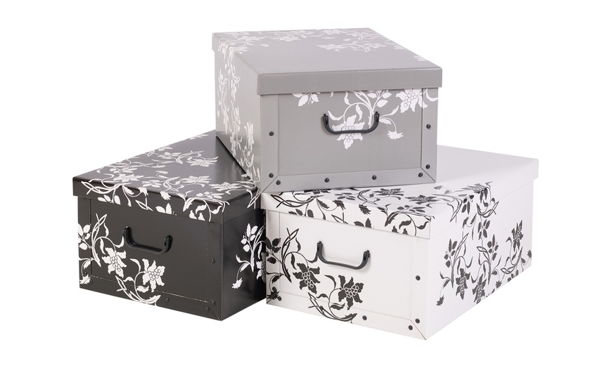 Image 7: Three Storage Boxes