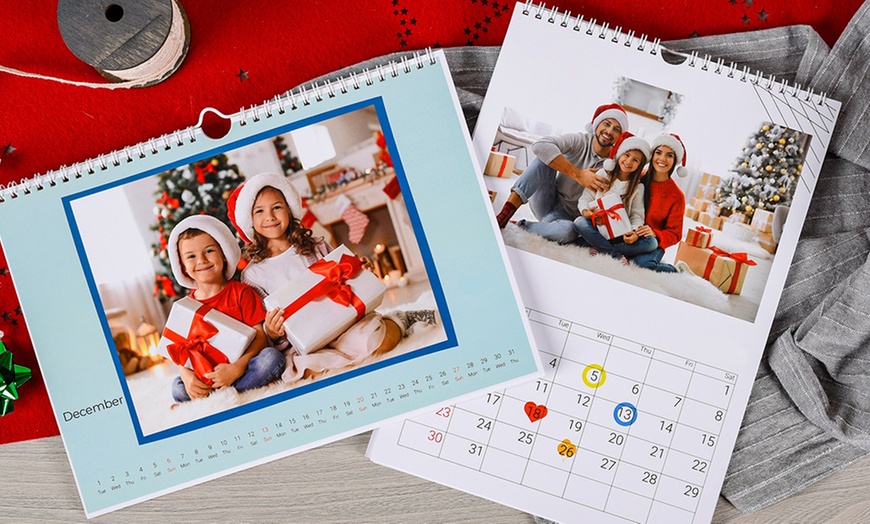 Image 6: Personalised Photo Calendar in A4, A3 and XL format from Colorland