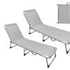 Image 10: Lot de 2 transats en aluminium