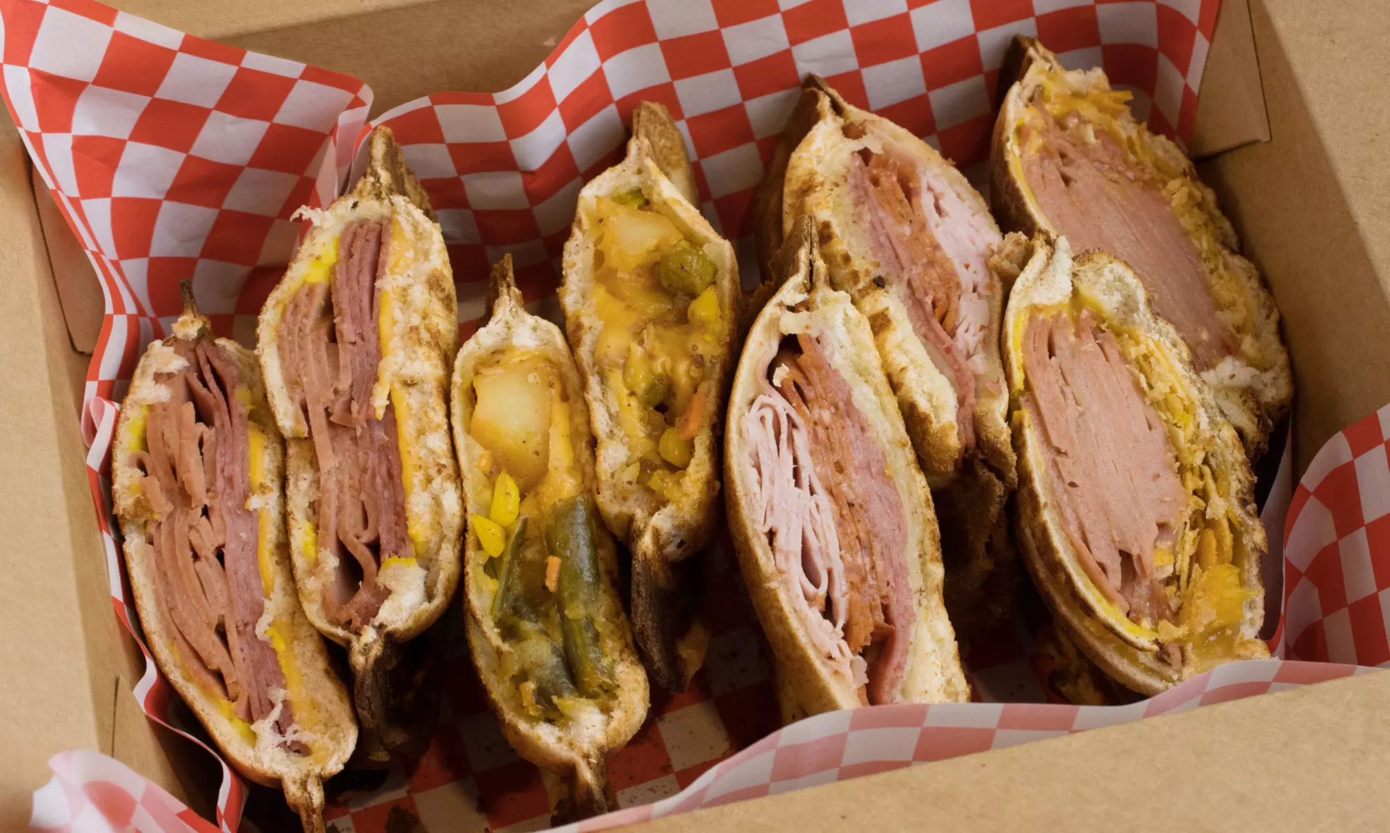 Package for 3, 6 or 9 People: Includes UFO Sandwiches and Combos