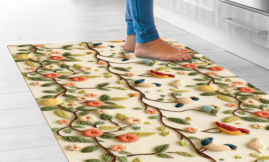 Image 38: Italian PVC Kitchen Runner