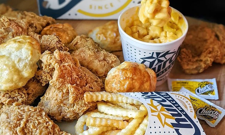 Image 6: Feast on Bold Southern Flavors $15 or $30 Credit or Texas Family Meal 