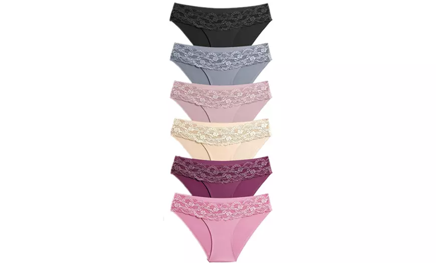Image 4: Pack de 6 o 12 braguitas para mujer 