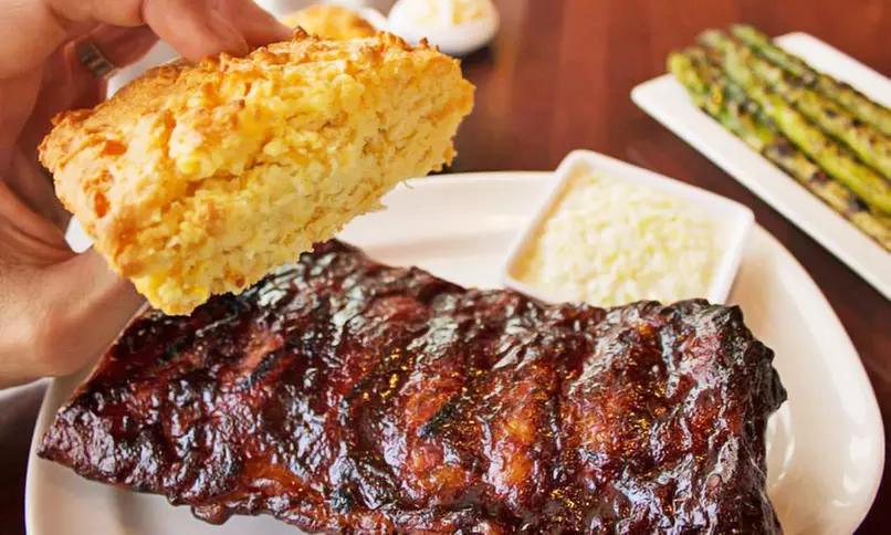 $69 for a Dinner for Two with Slabs of Ribs, Salads, Dessert, and Cocktails at Carson's Ribs ($103.70 Value) - Primary Image