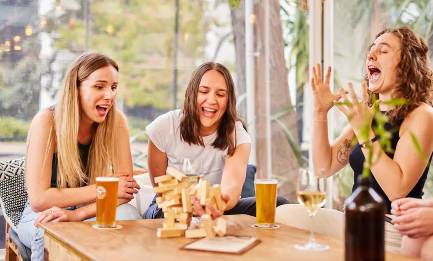 Image 3: Enjoy Garden Vibes with Burger or Pizza with a Drink for Up to 4 