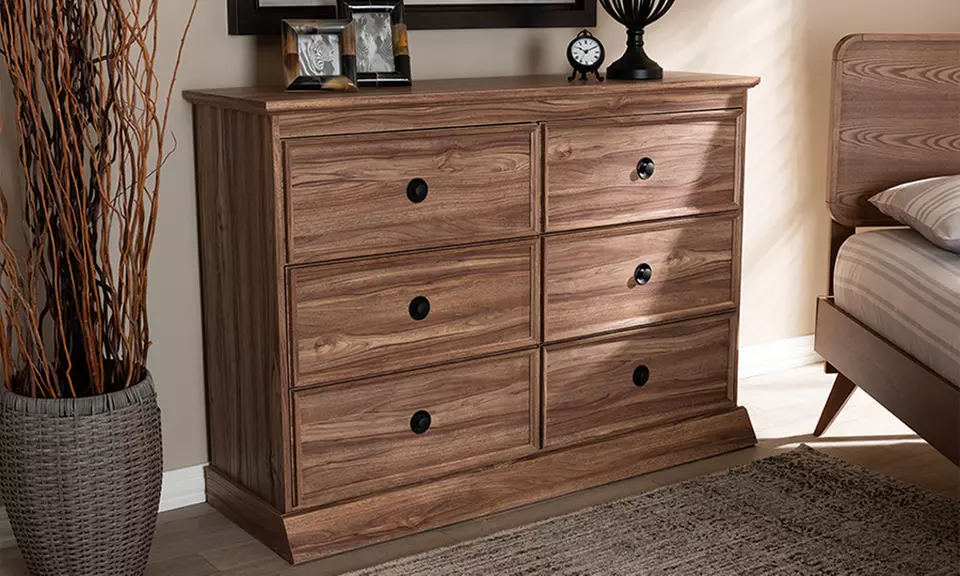 Ryker Oak Finished Wood Chest or Dresser - Primary Image