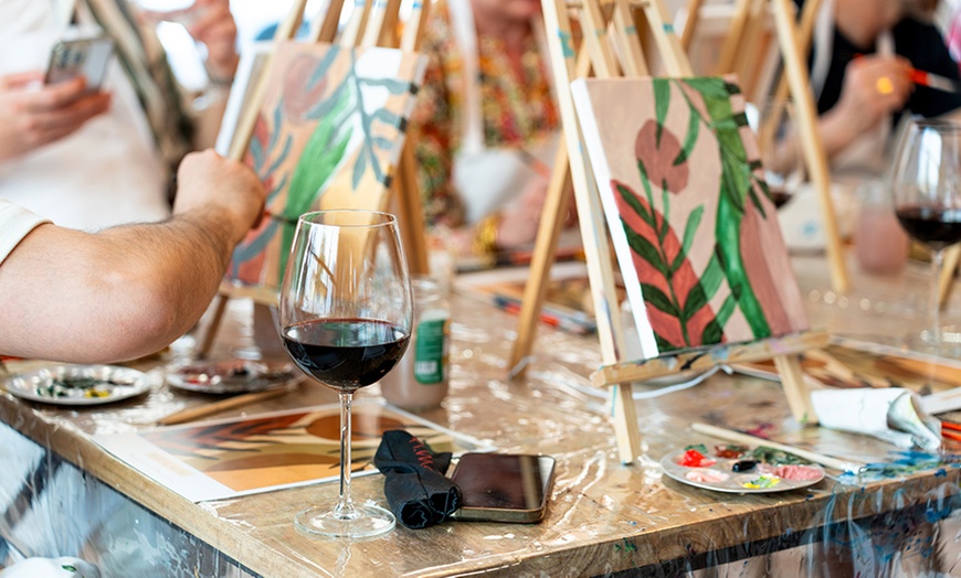 Image 6: Save Up to 47% on Fun Paint and Sip Classes Near You


