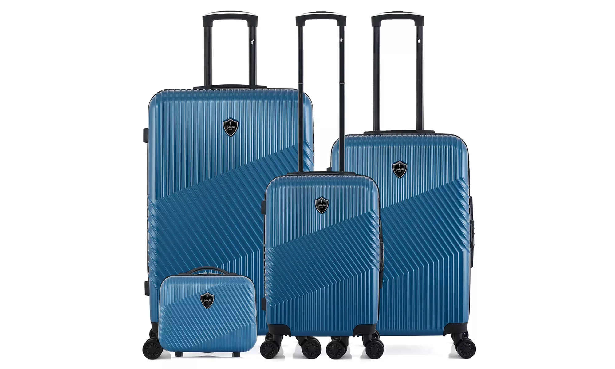 Lot de 3 valises et 1 vanity Peter-C