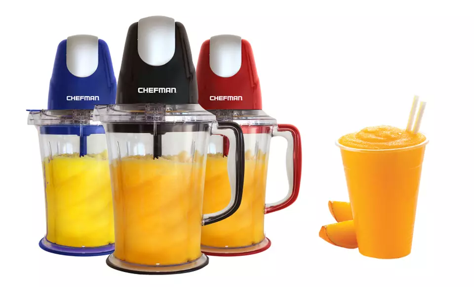 $29.99 for a Chefman All-In-One Blender+ in Black, Blue, or Red ($39.99 List Price). Free Shipping and Returns. - Primary Image