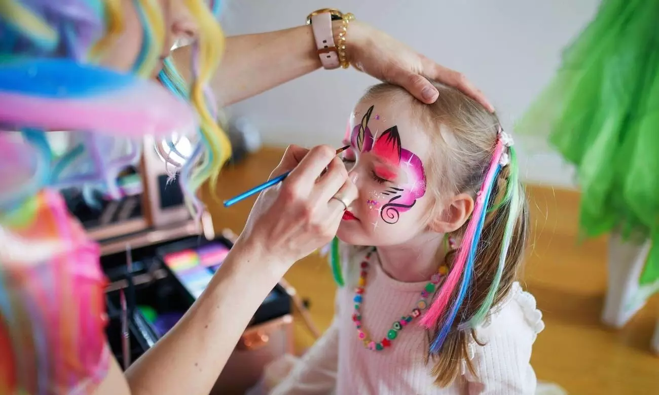 Enjoy Face Painting For Two Hours For Approximately 30 Children