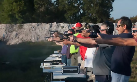 Shooting Range Package with 20-Minute Instruction (Includes 60 minutes of range time) - For 1 - USS Academy Orlando, FL