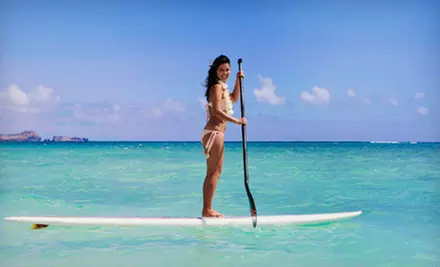 90-Minute Standup-Paddleboard Lesson and One, Two, or Four 60-Minute SUP Rentals at SUP Shack (Up to 71% Off) - Primary Image