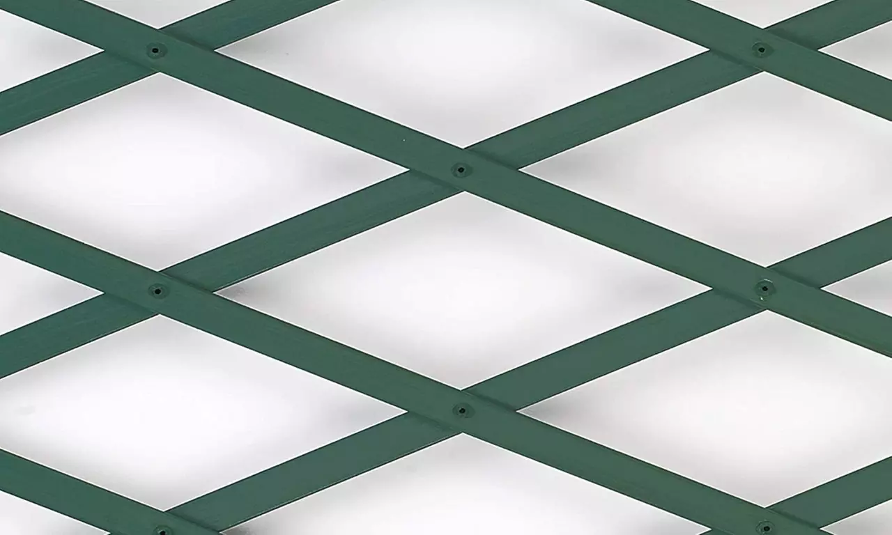 Traliccio estensibile per piante in pvc tinta unita per piante rampicanti varie misure e colori - Image 4