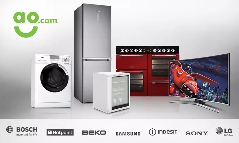 £25 For £50 towards Large Kitchen Appliances and TVs on ao.com (50% Off) - Primary Image