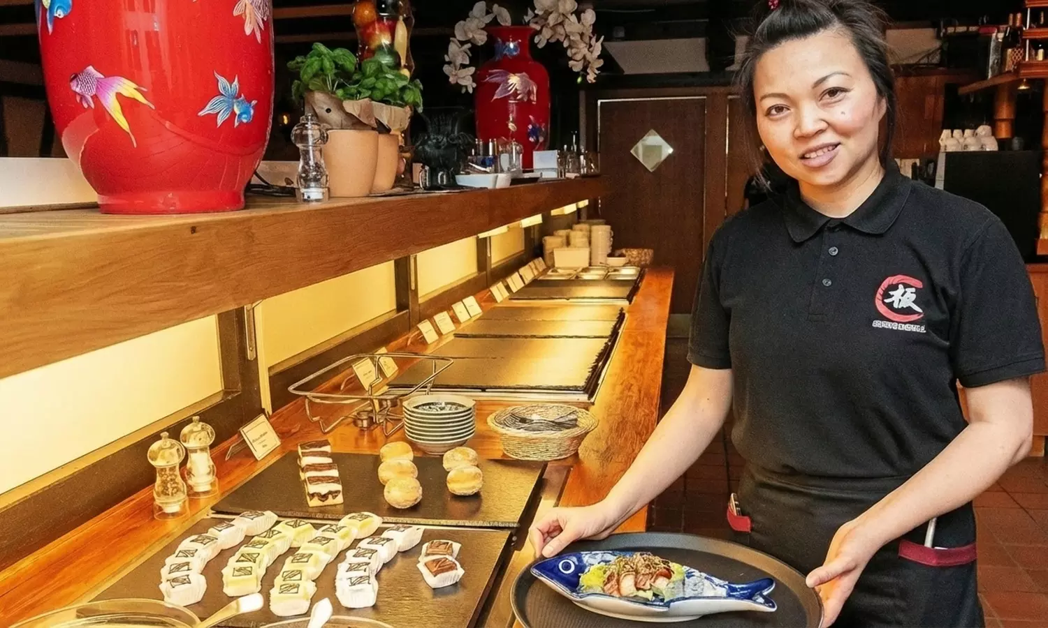 Asiatisches All-You-Can-Eat mit japanischer Tee-Spezialität