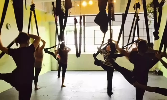 One, Five, or Ten Aerial Yoga Classes at Aerial Yoga Houston (Up to 32% Off) - Second Medium
