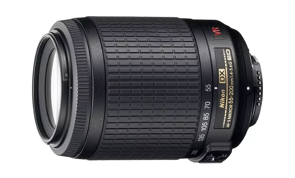 Nikon AF-S DX Zoom-Nikkor 55-200mm f/4-5.6G ED Lens - Second Medium