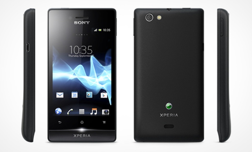 Image 1: Sony Xperia Miro Smartphone