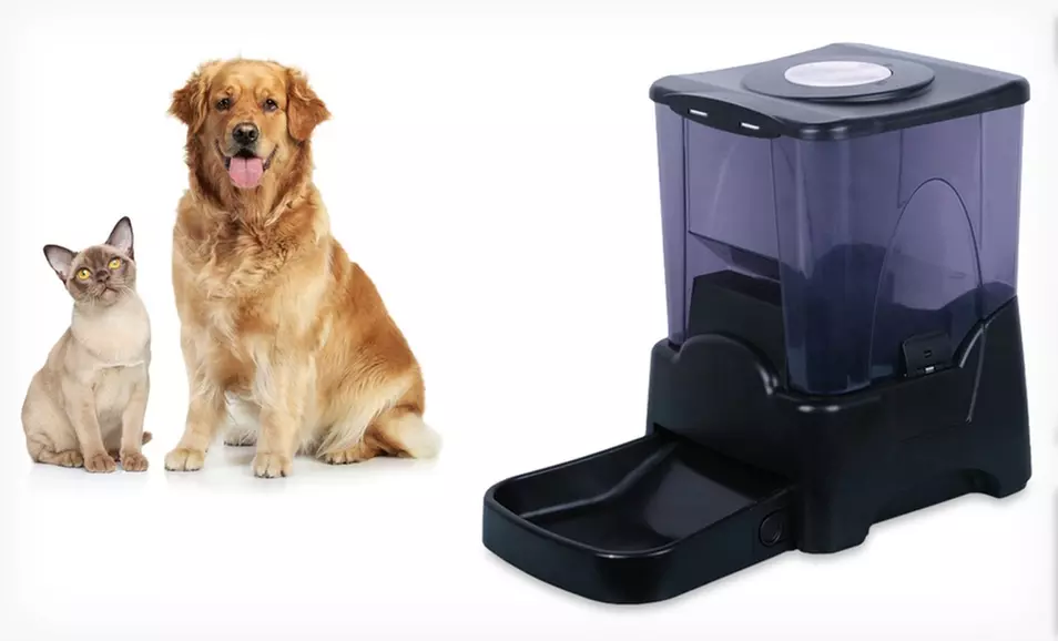 PAW Large-Capacity Automatic Programmable Pet Feeder - Primary Image